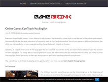 Tablet Screenshot of gamebrink.com